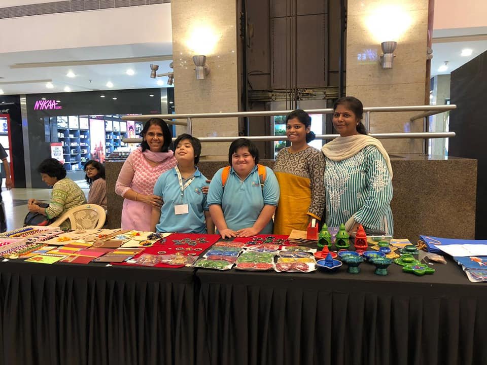 Exhibition of Artifacts made by Arushi- The Learning Centre at Infinity Mall, Andheri (W)