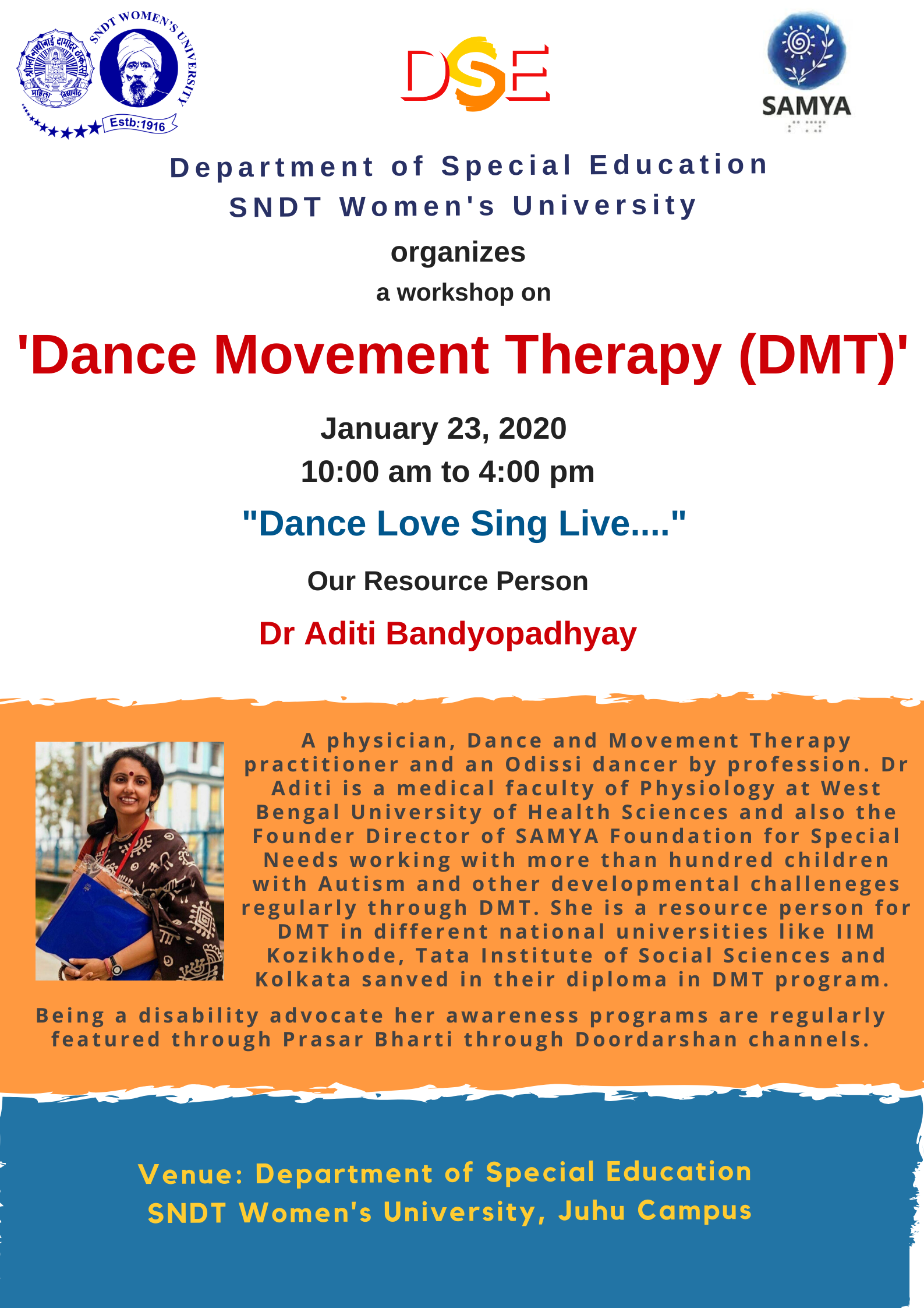 Dance Movement Therapy (DMT)