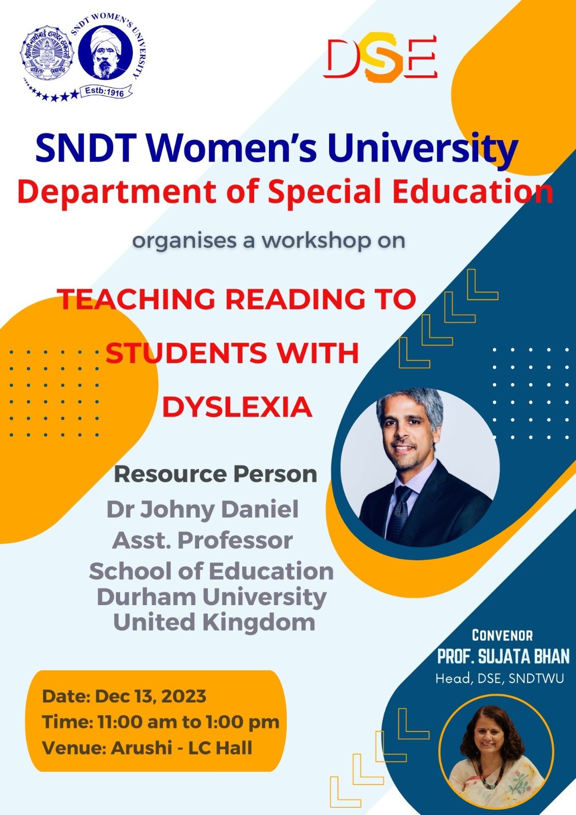 Teaching Reading to students with Dyslexia by Dr Johny Daniel